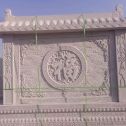 南昌 芝麻白花岗岩屏风，照壁，影壁