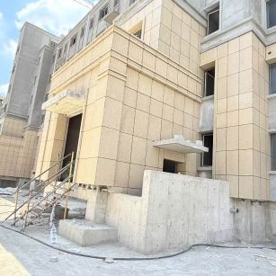 南昌 黄金麻干挂，工地实拍