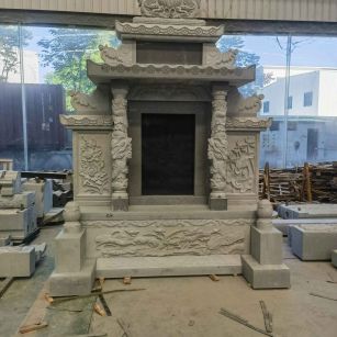 南昌 芝麻灰高档墓碑、土墓，一套也支持定做