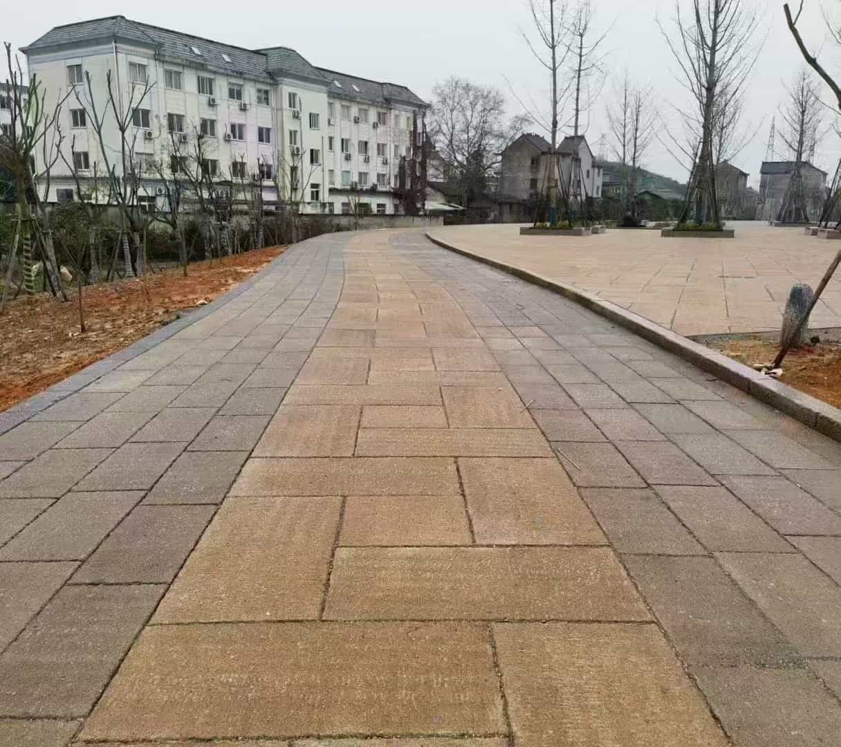 南昌仿古石铺装效果