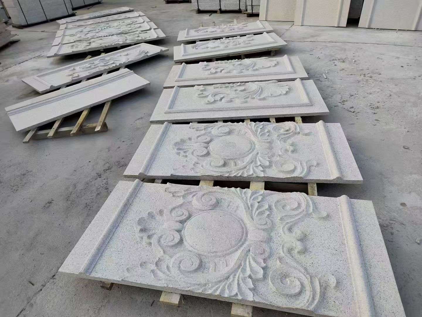 南昌 芝麻白干挂雕花板