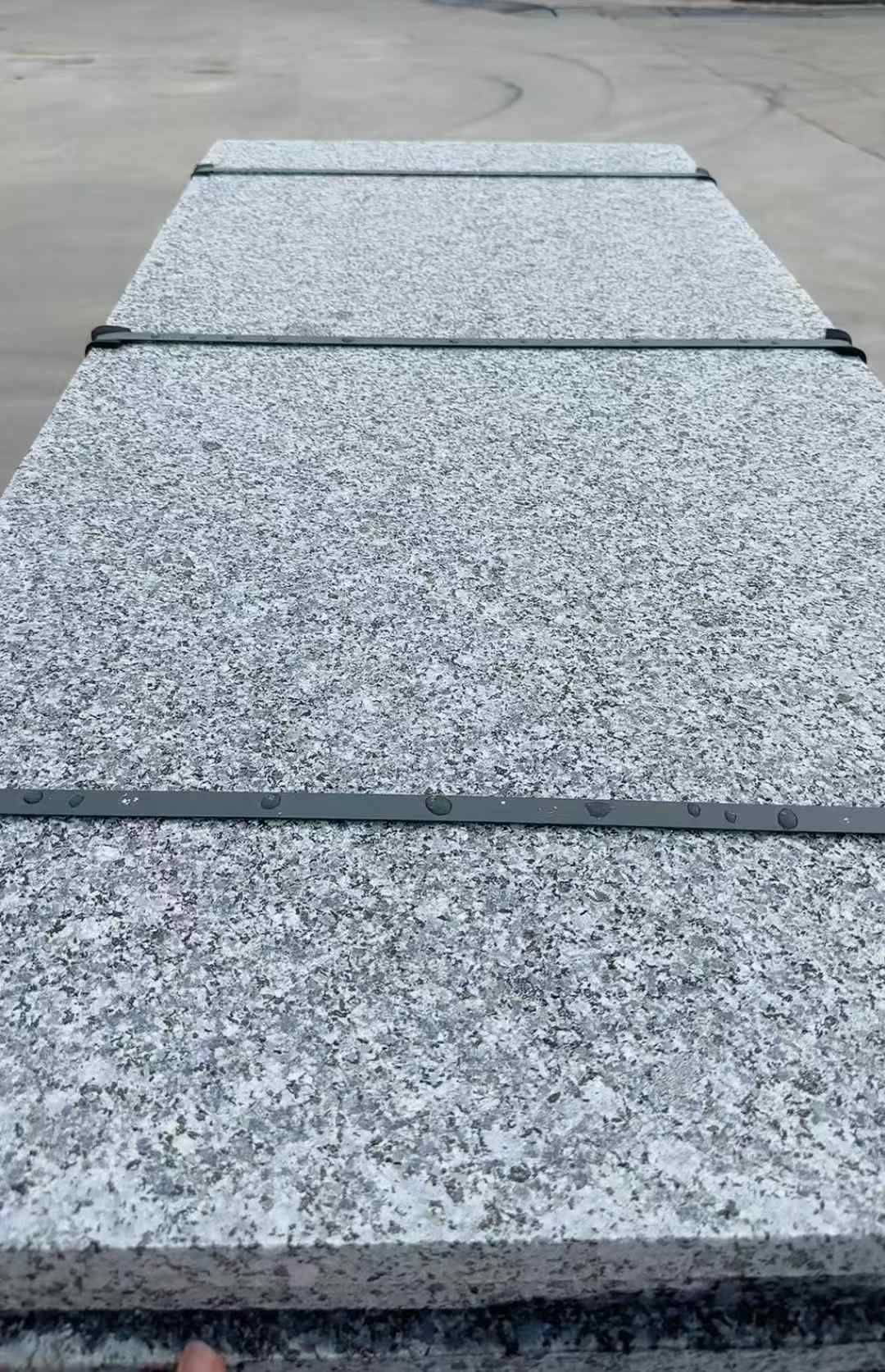 南昌 芝麻黑火烧面毛板，条板，半成品