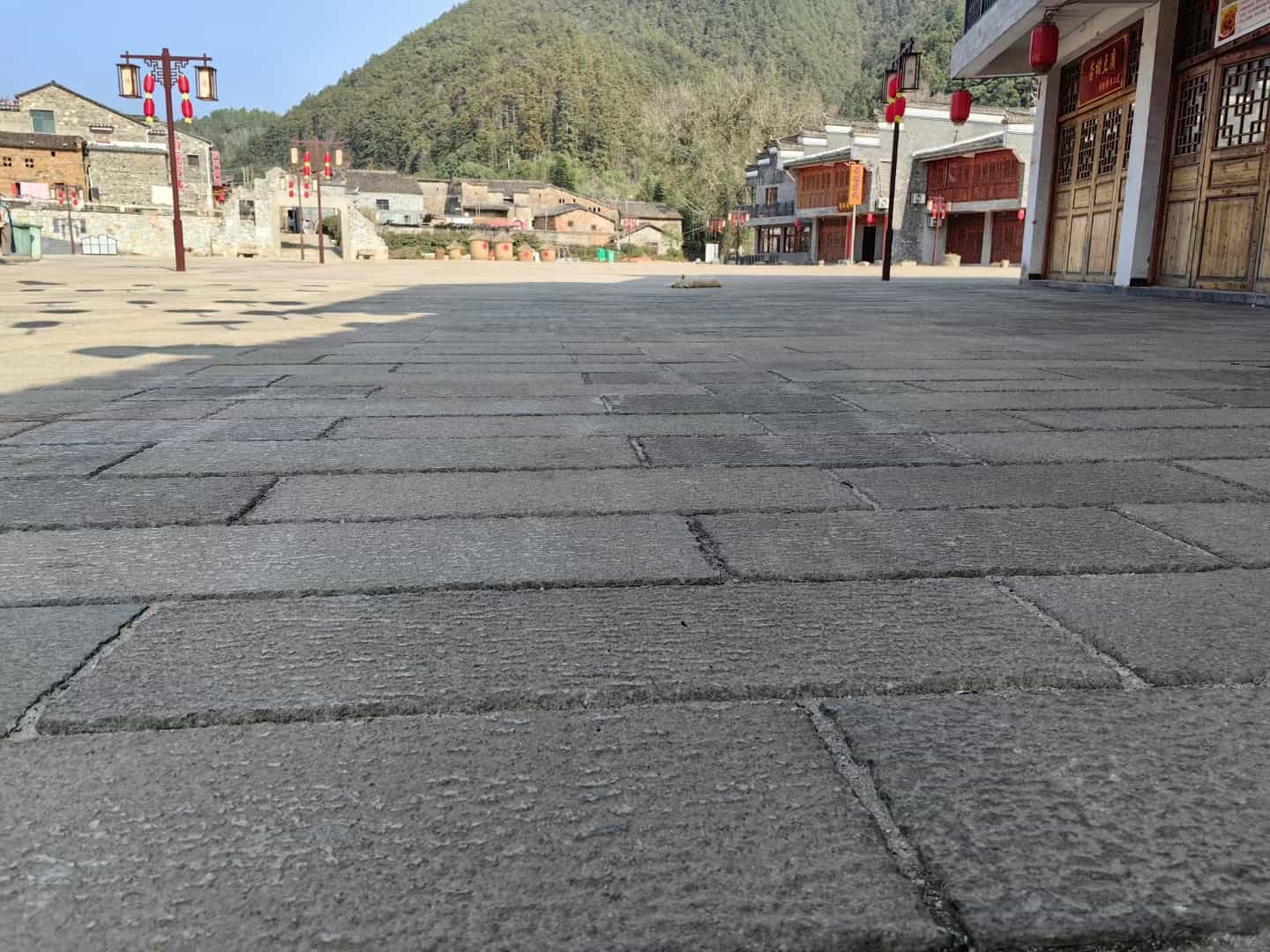 南昌仿古石铺装效果
