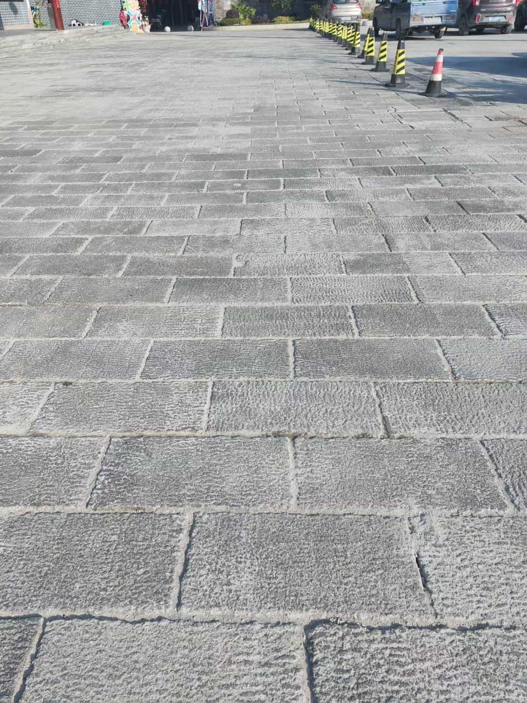 南昌仿古石铺装效果