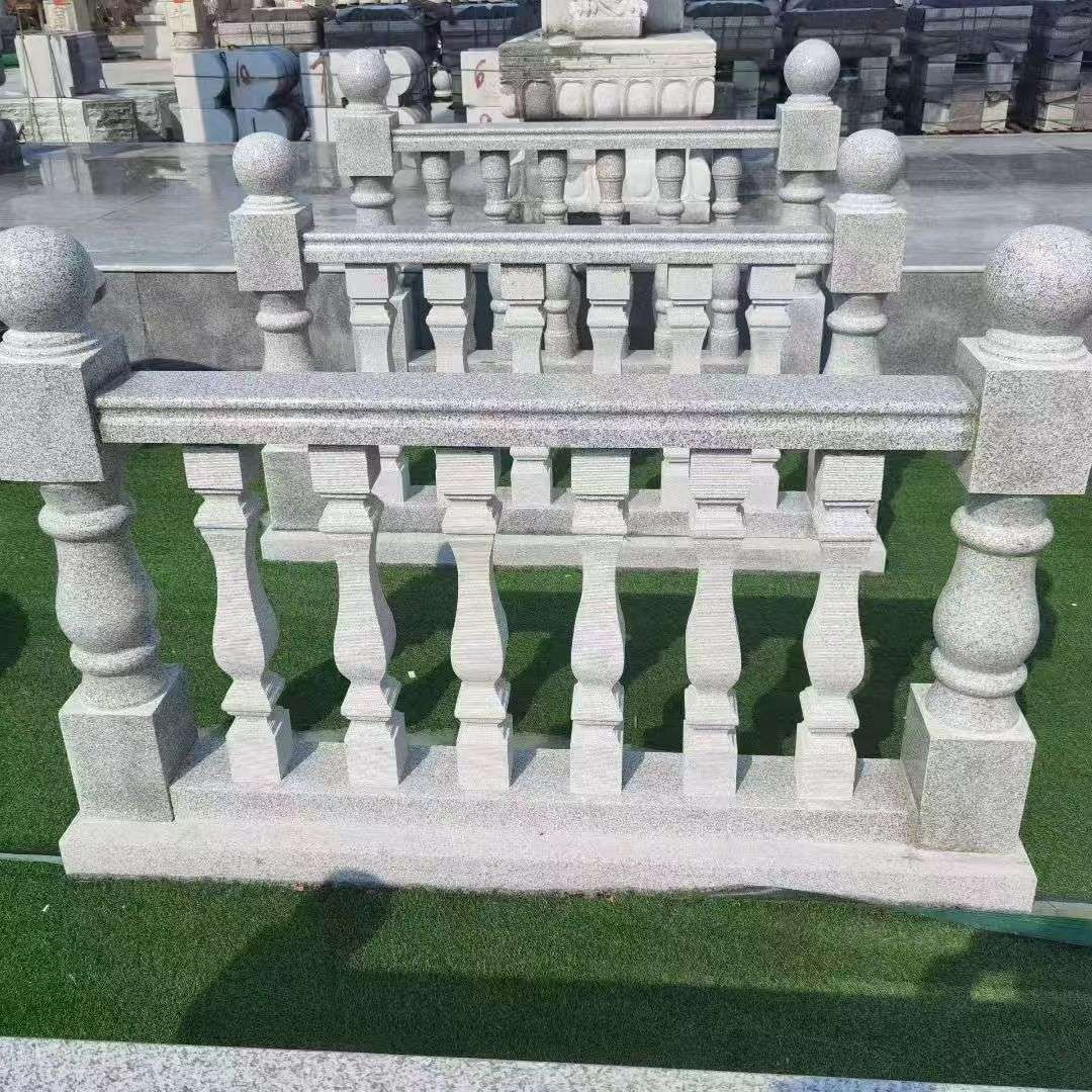 南昌 别墅石材栏杆特写