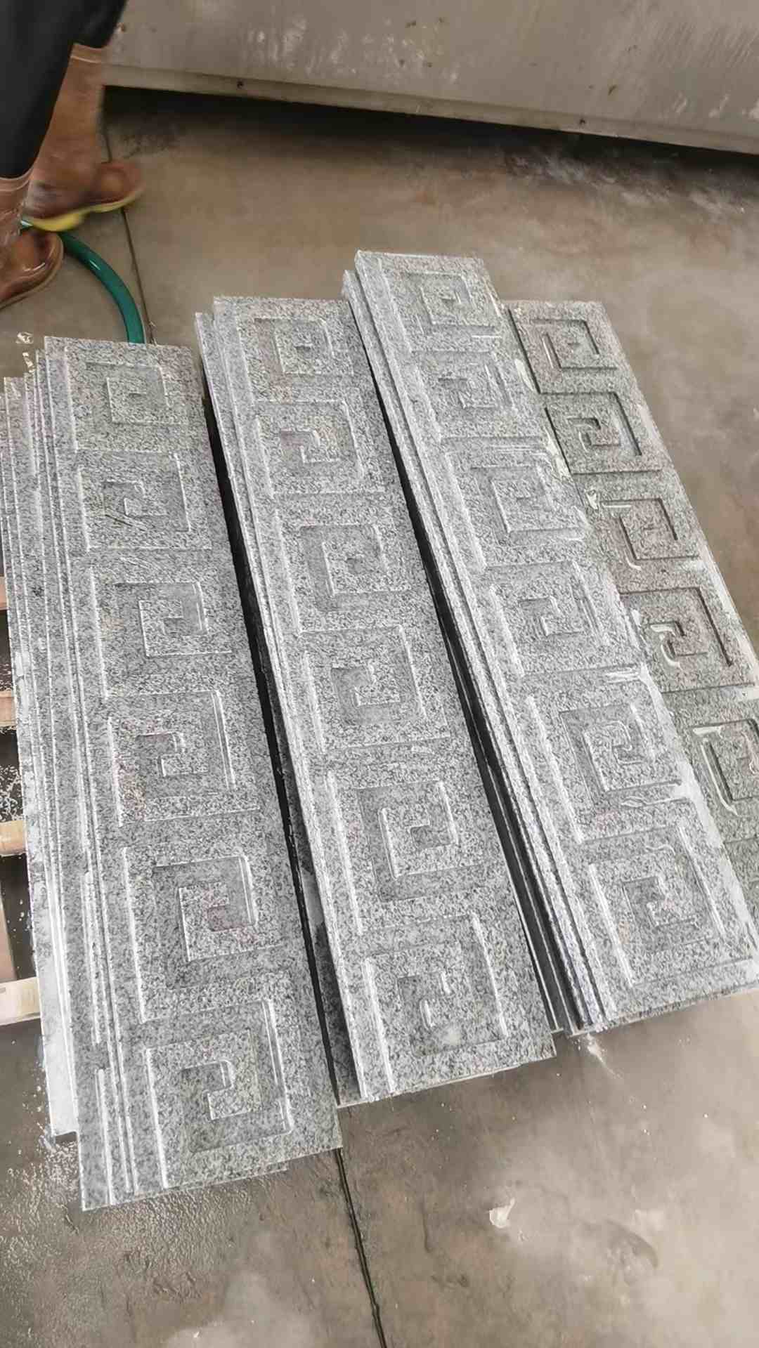 南昌 别墅回纹线条，雕刻